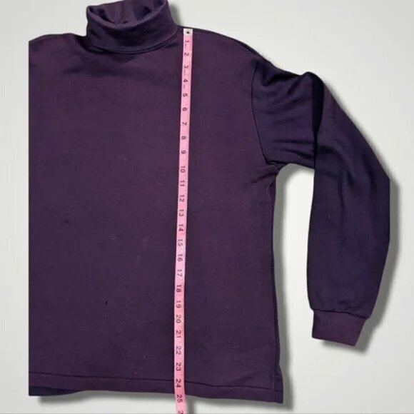 5 Piece Bundle of Purple Tops and Fringe Scarf Vintage Mix - Picture 13 of 15